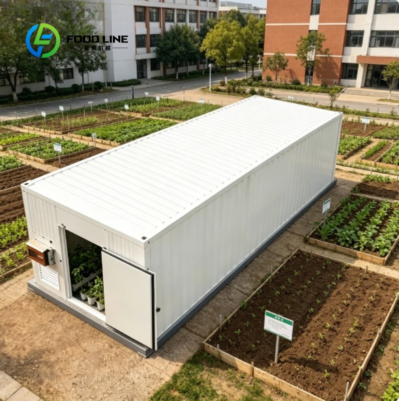 Urban Farming Hydroponics - Умная система вертикального земледелия: модульный контейнер
