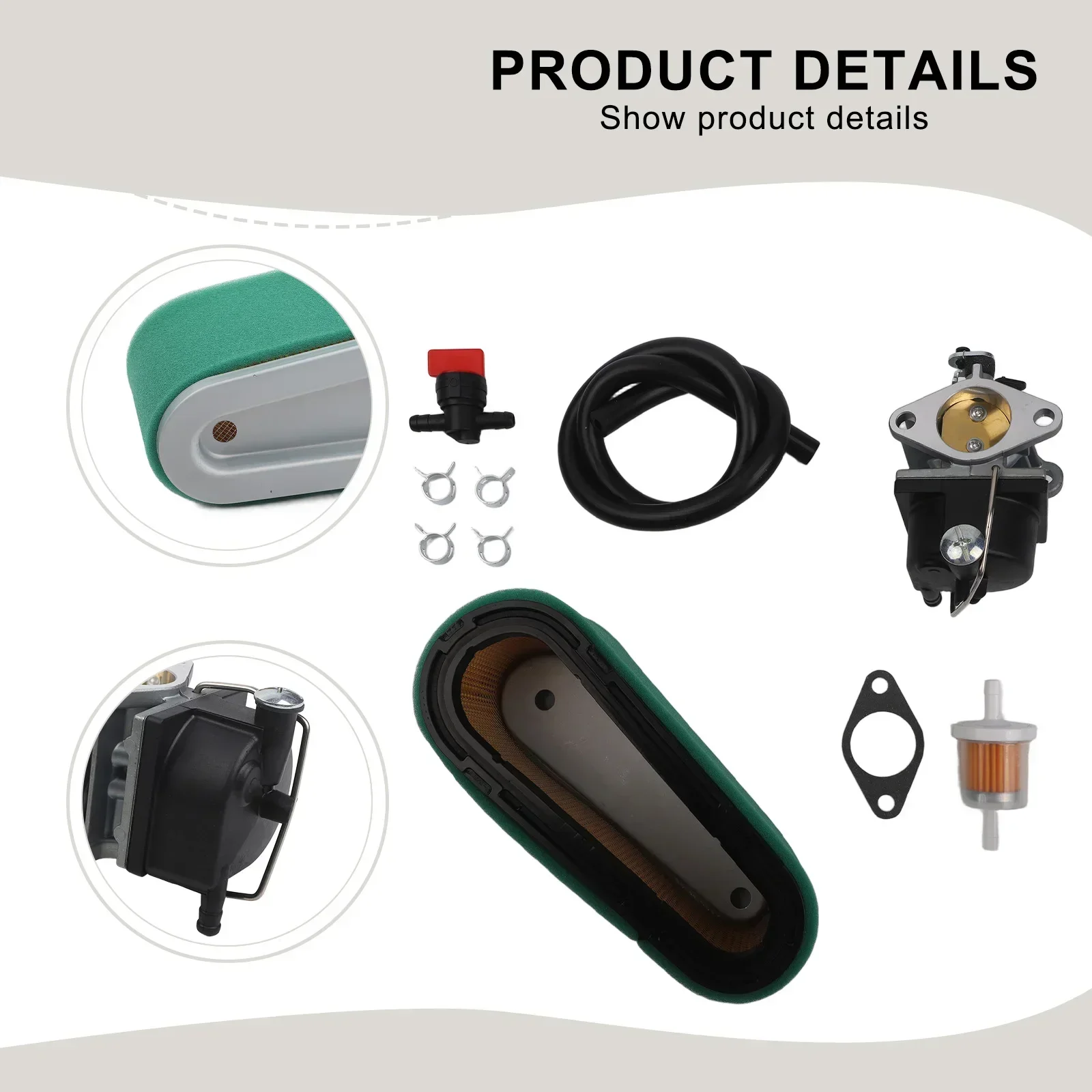 Carbon Filter Inline - Комплект карбюратора премиум-класса для OHV125, OHV130,