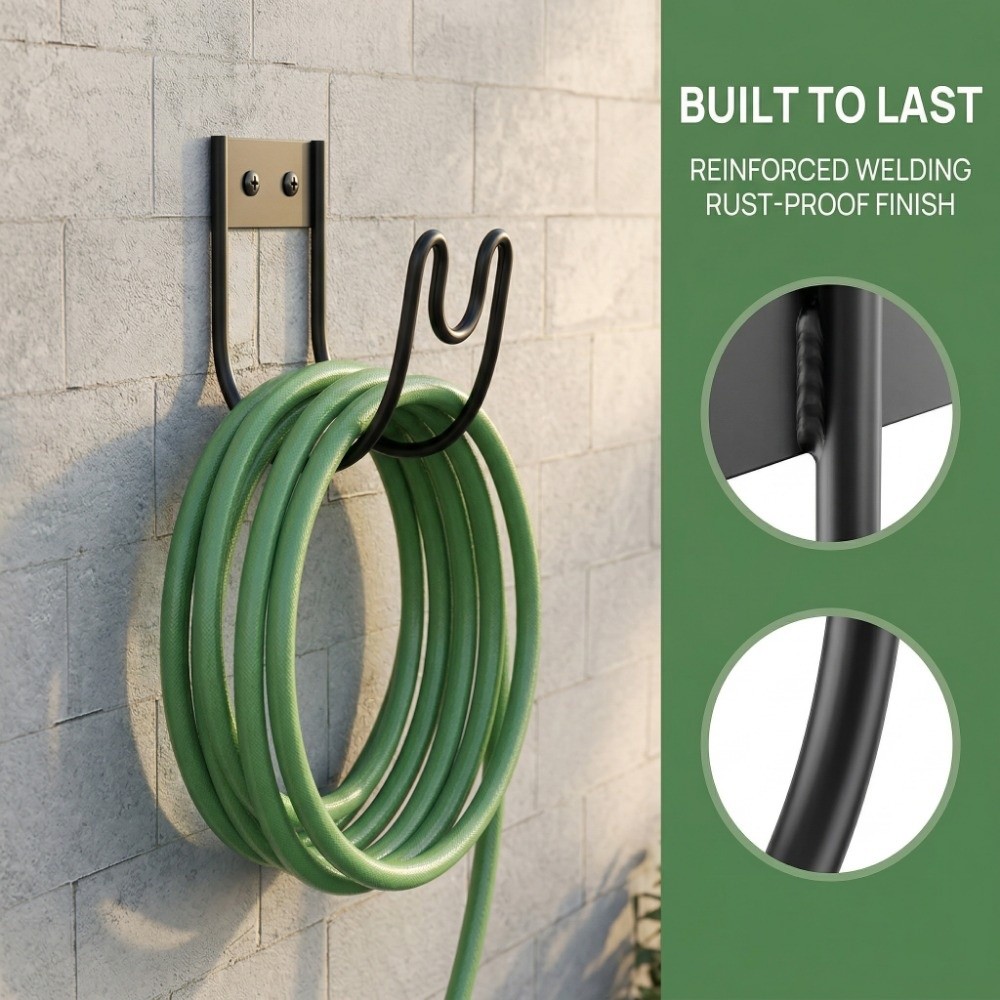 Gardena Hose Flex - Настенный держатель для садового шланга, устойчивый