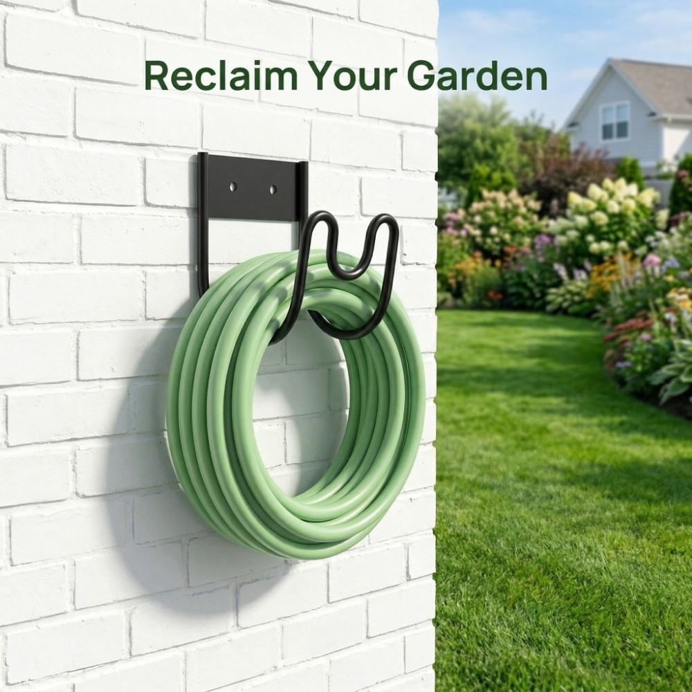 Настенный держатель для садово – обзор и цена Gardena Hose Flex