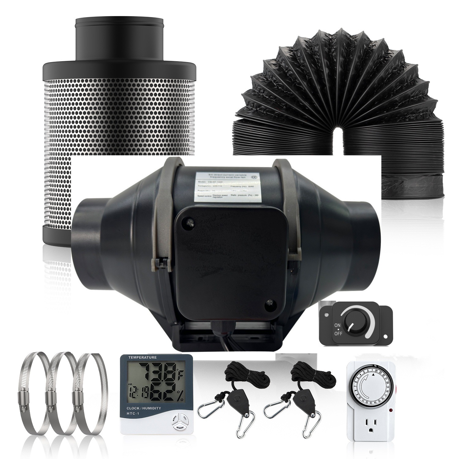 4-дюймовый интеллектуальный вс – обзор и цена Carbon Filter Inline
